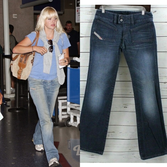 Diesel | Jeans | Diesel Jeans Hush Bootcut Dark Wash Italy Designer |  Poshmark
